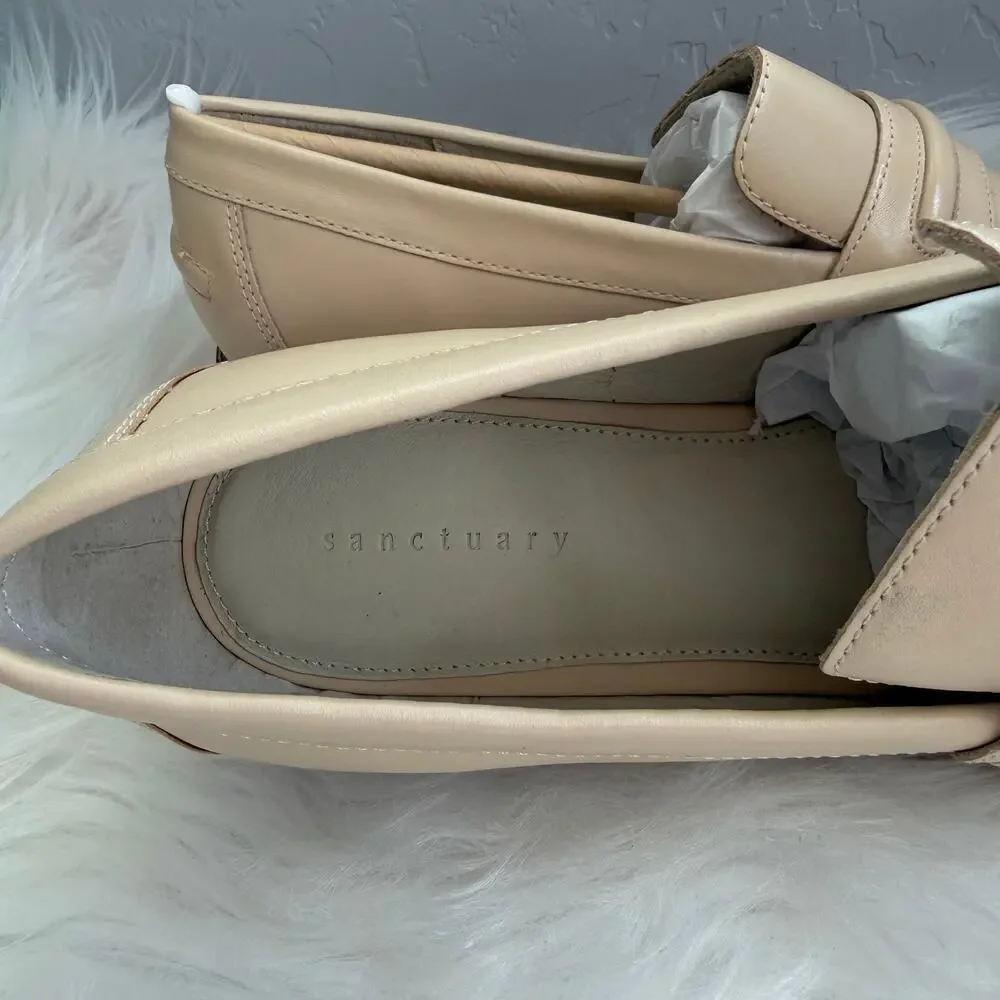 New Women’s Sanctuary Westside Almond Toe Loafers Size 10